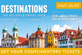 Come and see us at Destinations: The Holiday & Travel Show 2024 