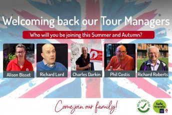 Meet our Tour Managers - Your caring travel companions!