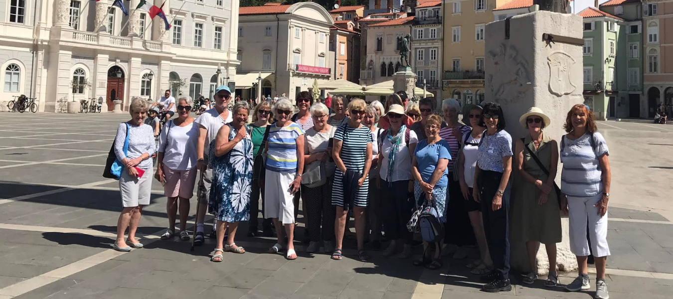 Lake Bled Group of Travellers Lake Bled Group of Travellers